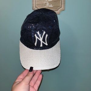 PINK Yankees Baseball Cap